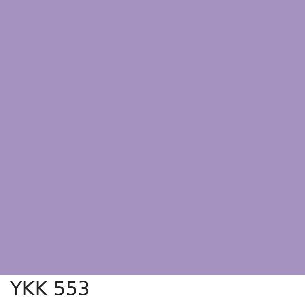 YKK Reißverschluss Kunststoffspirale – nicht teilbar – 3 mm – 60 cm