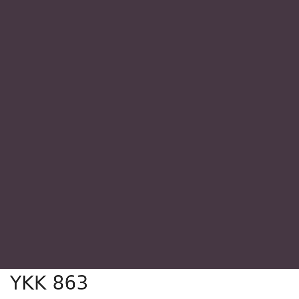 YKK Reißverschluss Nahtverdeckt – nicht teilbar – 2 mm – 40 cm