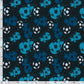 Nähset  Boxershort Fussball blau