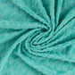 Frottee Jacquard Leo türkis