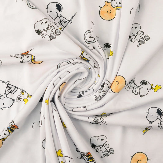 Snoopy-Jersey Peanuts-Serie weiss