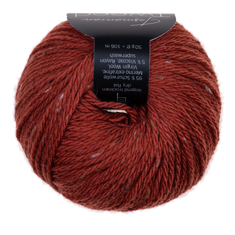 Atelier Zitron Tasmanian Tweed Farbe 23 - Dunkelorange