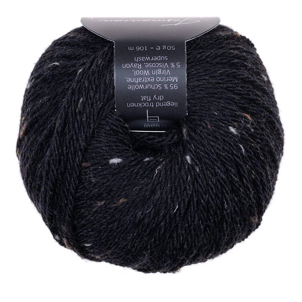 Atelier Zitron Tasmanian Tweed Farbe 19 - Schwarz