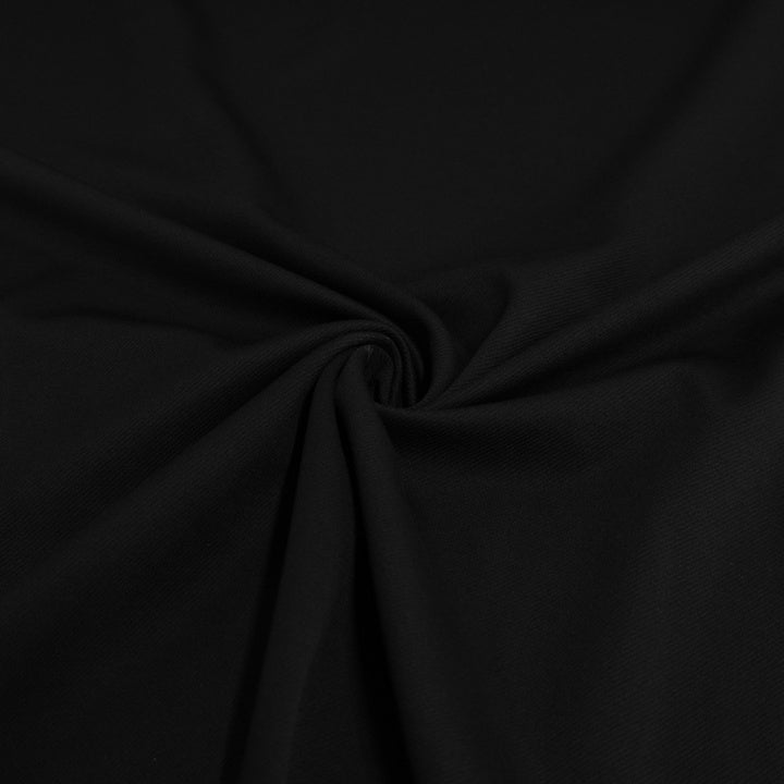 Romanitjersey Punto Milano – Köper – Schwarz – Toptex Stoff
