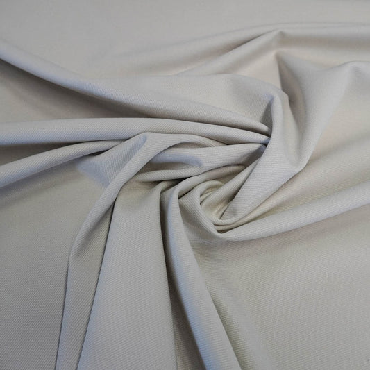 Romanitjersey Punto Milano – Köper – Taupe – Toptex Stoff