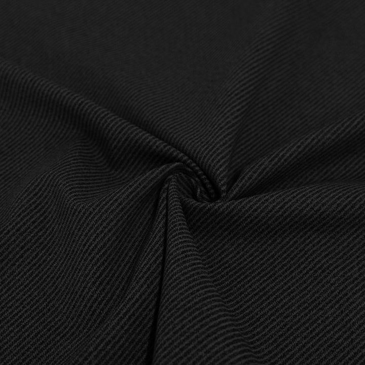 Romanitjersey mit Diagonalmuster – Schwarz – Toptex Stoff