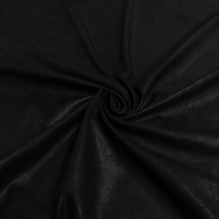Kunstleder Stretch – Schwarz – Toptex Stoff