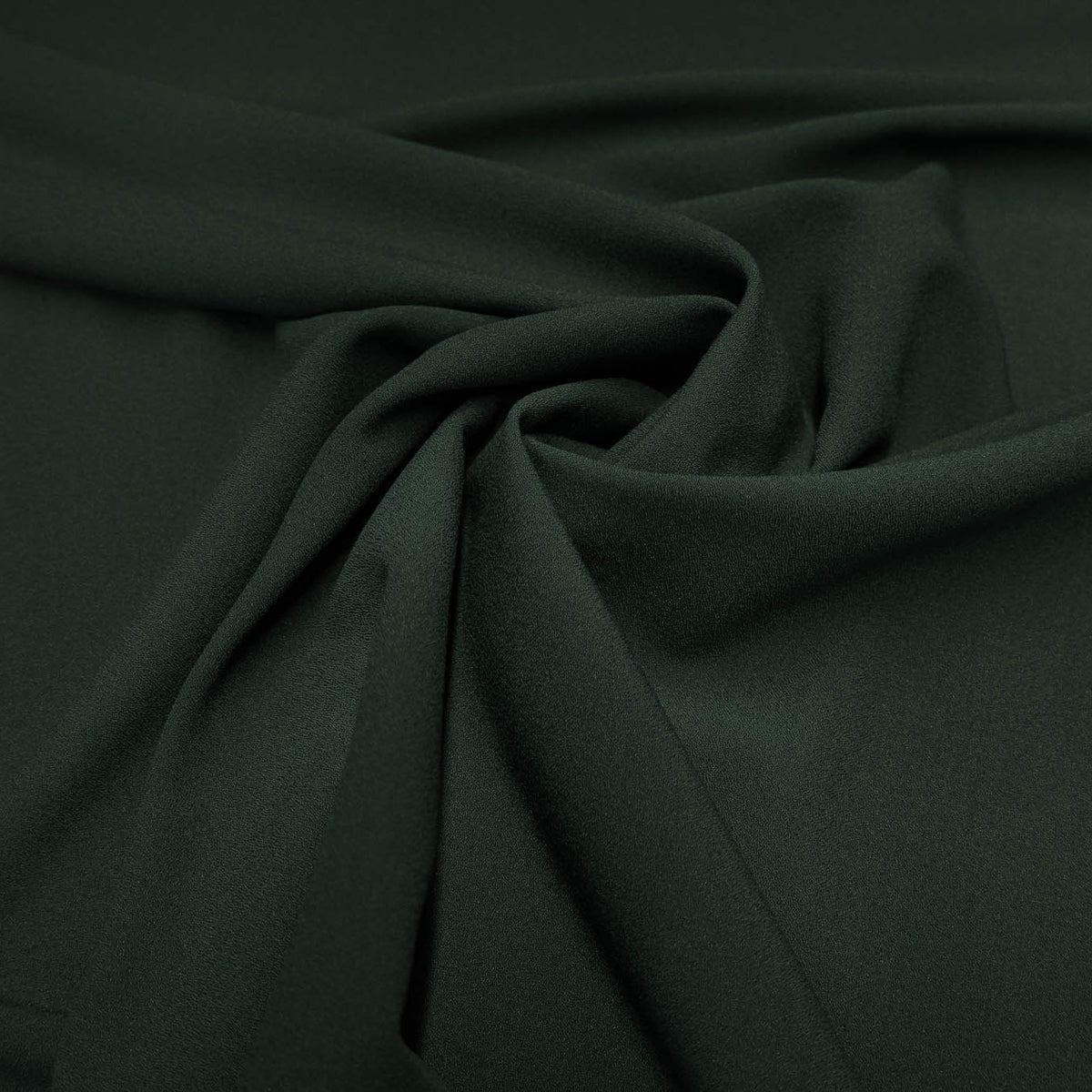 Viskose-Crêpe Stretch – Dkl.grün – Toptex Stoff