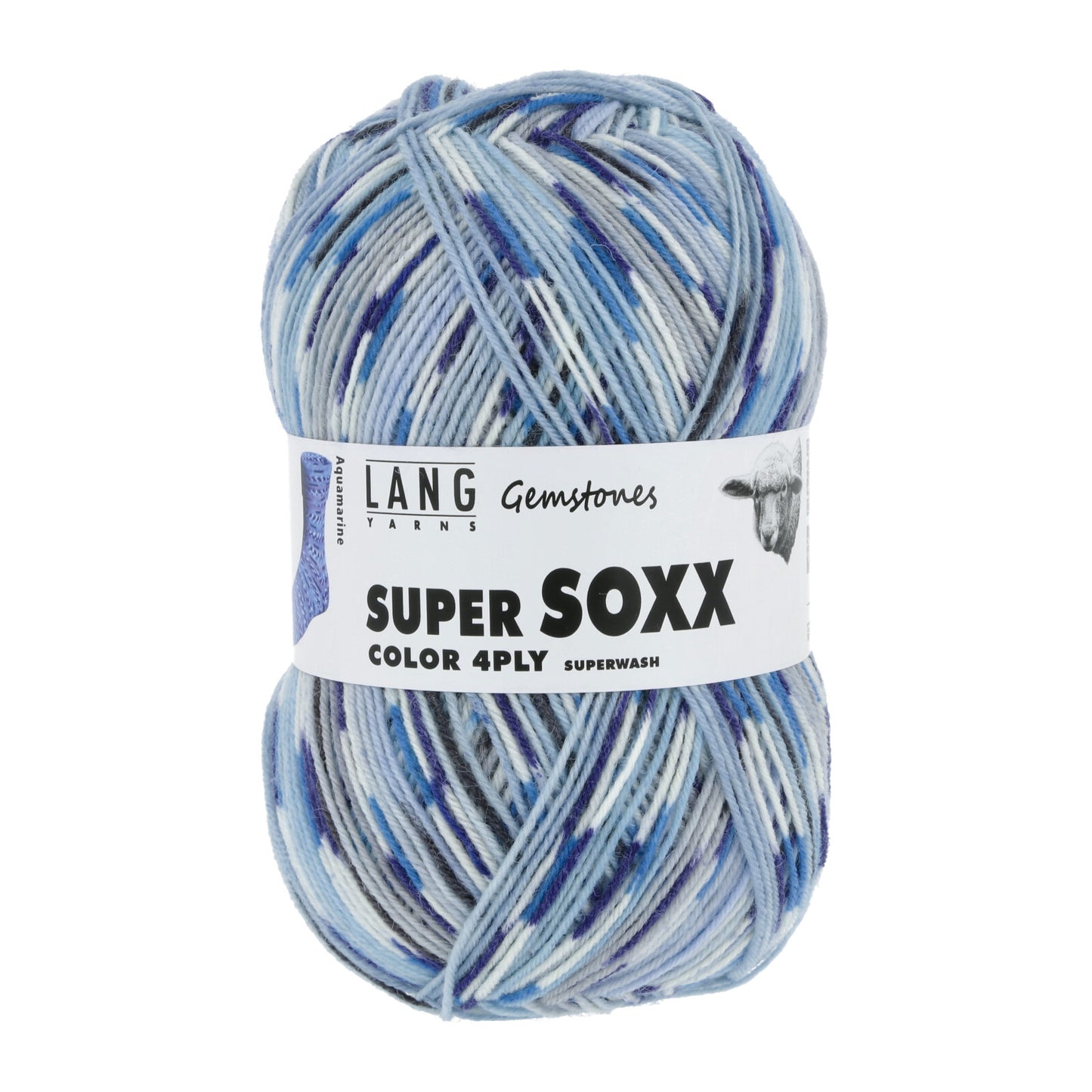 Super Soxx Color 4-fädig